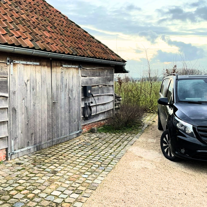 Smappee EV Wall laadpaal vakantiewoning